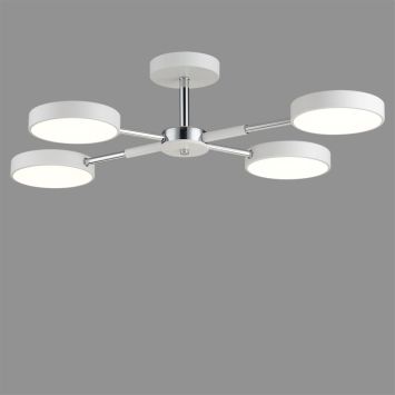 Люстра потолочная LUMION 5659/72CL MIKA белый, хром