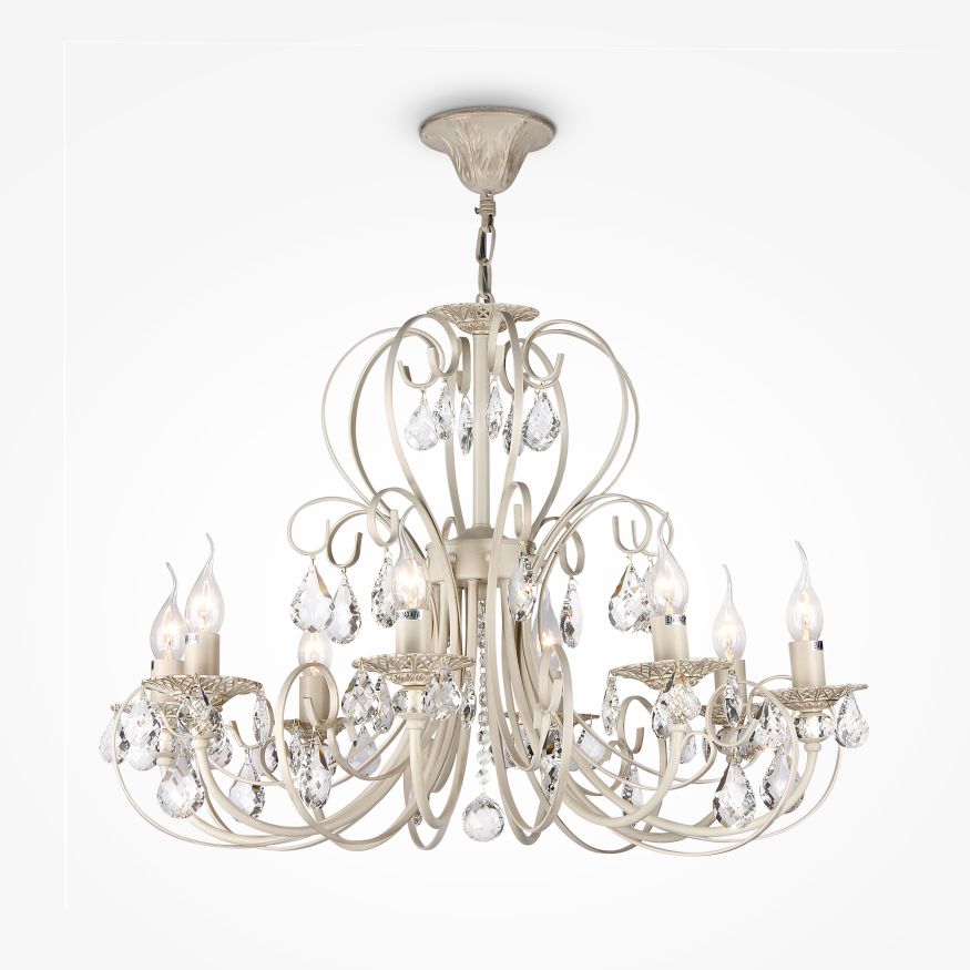 Люстра Maytoni ARM270-08-R Maytoni Princess Жемчужное Золото