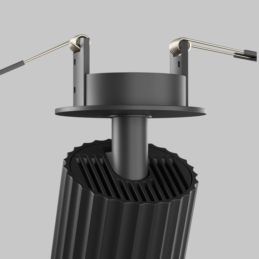 Встраиваемый светильник Technical C110CL-01-GU10-B MAYTONI Calipso Черный