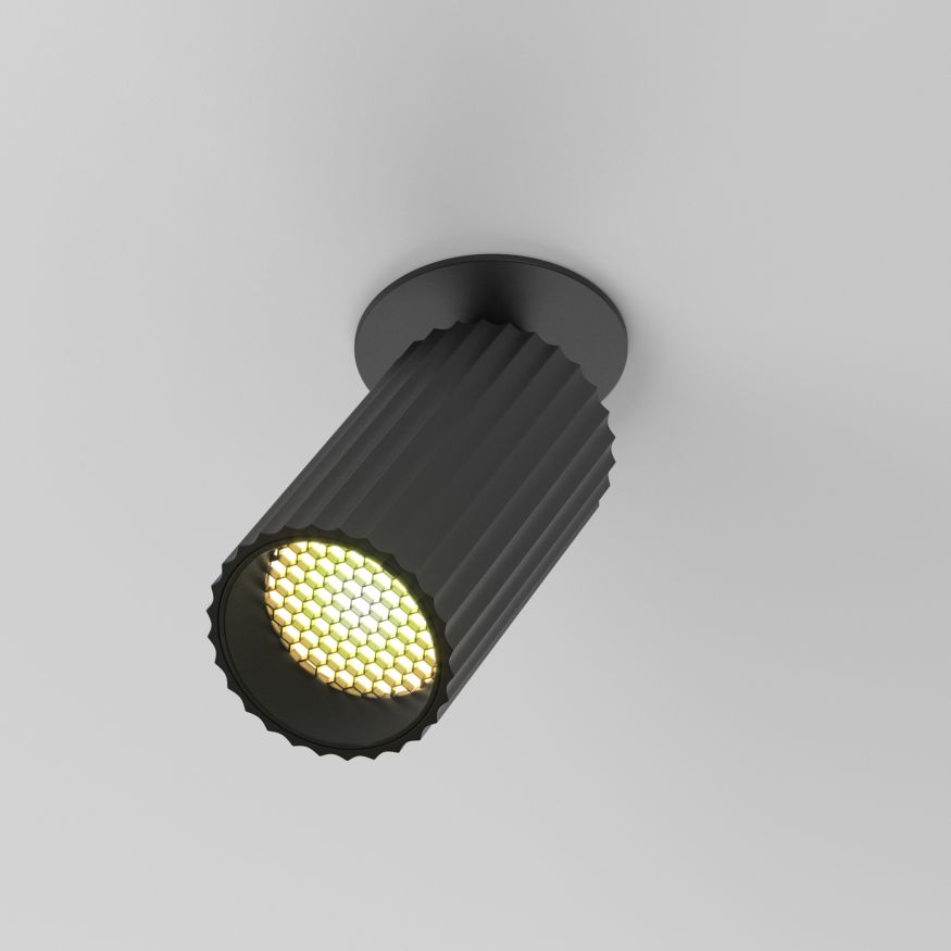 Встраиваемый светильник Technical C110CL-01-GU10-B MAYTONI Calipso Черный