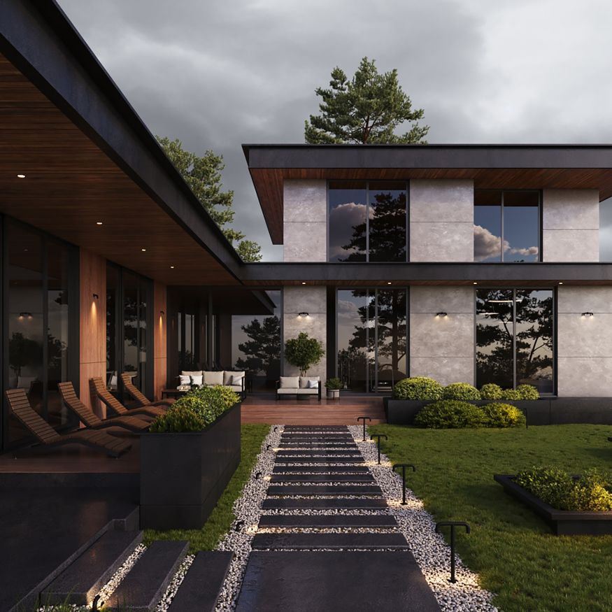 Настенный светильник (бра) Outdoor O477WL-L4GF3K MAYTONI Sleek Графит