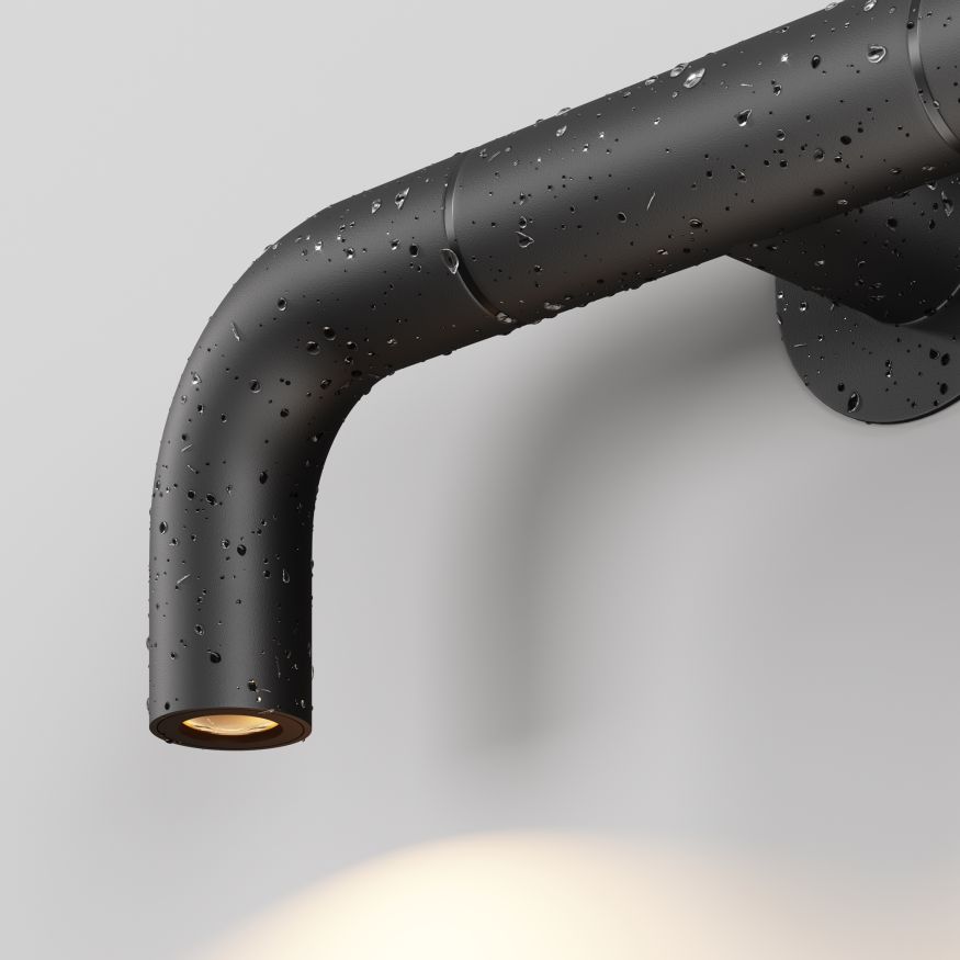 Настенный светильник (бра) Outdoor O477WL-L4GF3K MAYTONI Sleek Графит