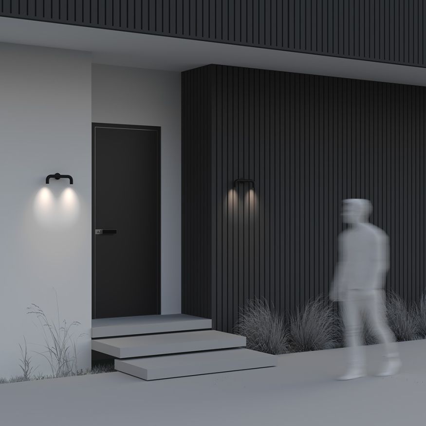 Настенный светильник (бра) Outdoor O477WL-L4GF3K MAYTONI Sleek Графит