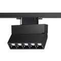 Светильник трековый однофазный трехжильный светодиодный NOVOTECH 358325 EOS черный