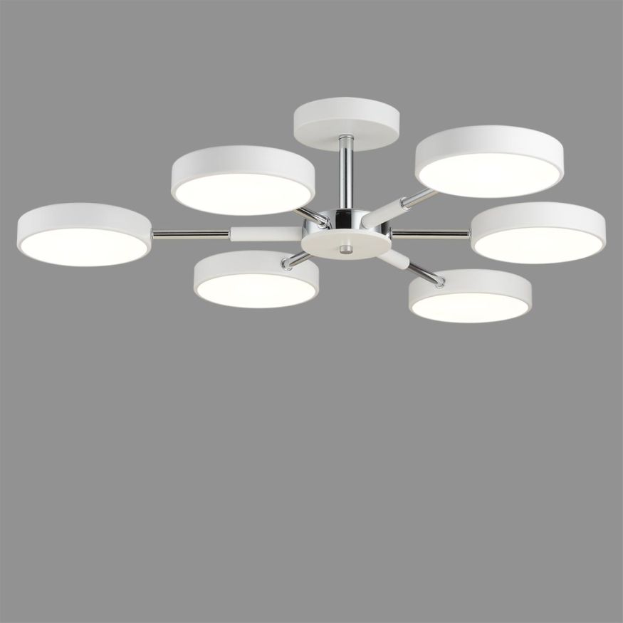 Люстра потолочная LUMION 5659/99CL MIKA белый, хром