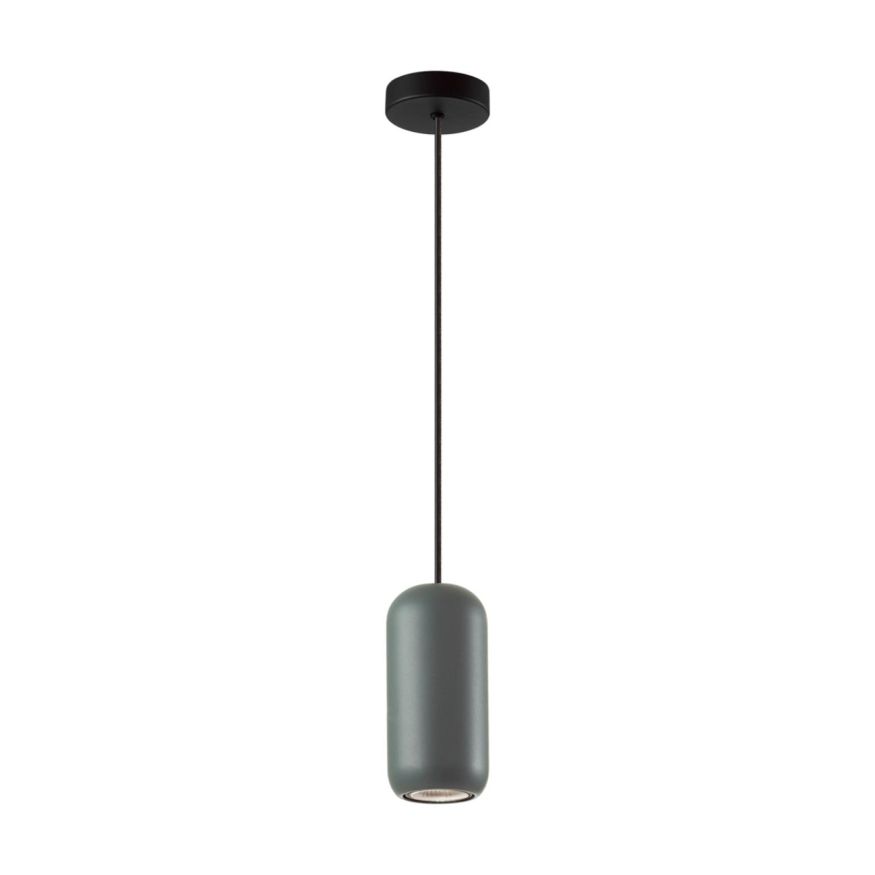 Подвес ODEON LIGHT 5060/1E COCOON черный/темн.зеленый