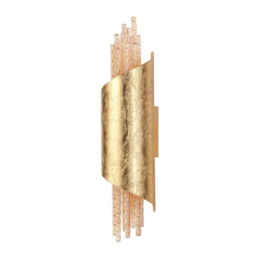 Настенный светильник ODEON LIGHT 3901/5W MONICA золотистый/янтарный