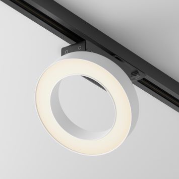 Трековый светильник Technical TR044-1-12W3K-W MAYTONI Rim Черный