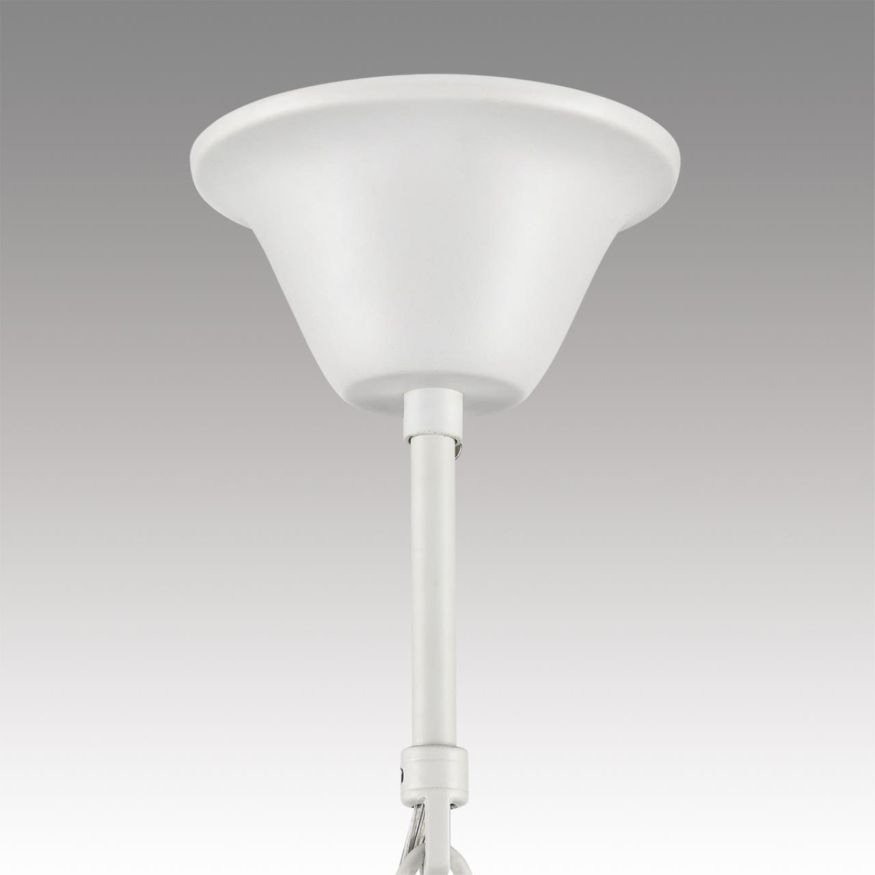 Люстра LUMION 8189/8 SNOW металл, хрусталь