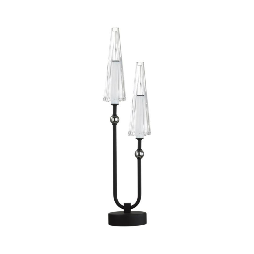 Настольная лампа ODEON LIGHT EXCLUSIVE 5429/10TL FUNGO черный/прозрачный