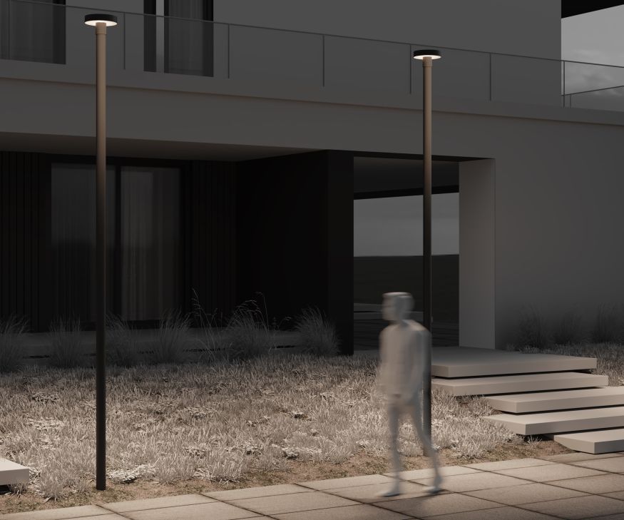 Парковый светильник Outdoor O471H-L30GF3K MAYTONI Katto Графит