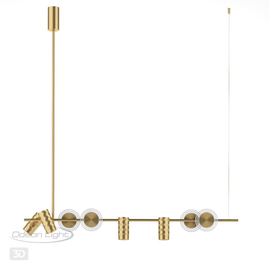 Подвесной светильник ODEON LIGHT 4354/52L AD ASTRUM античная бронза