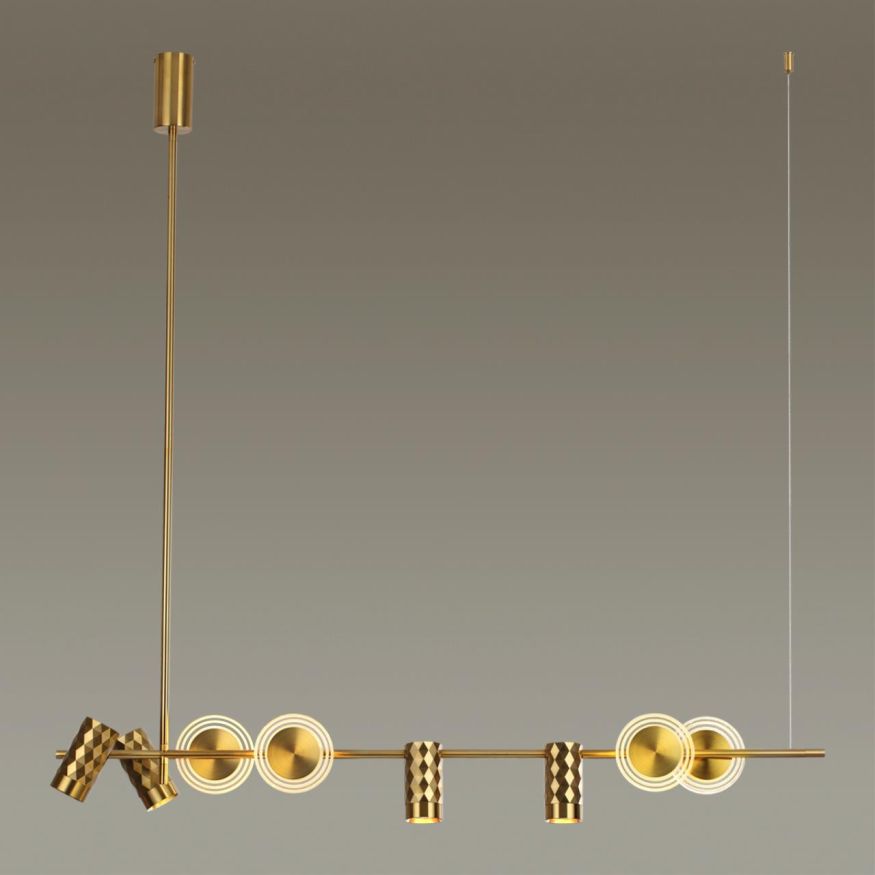 Подвесной светильник ODEON LIGHT 4354/52L AD ASTRUM античная бронза