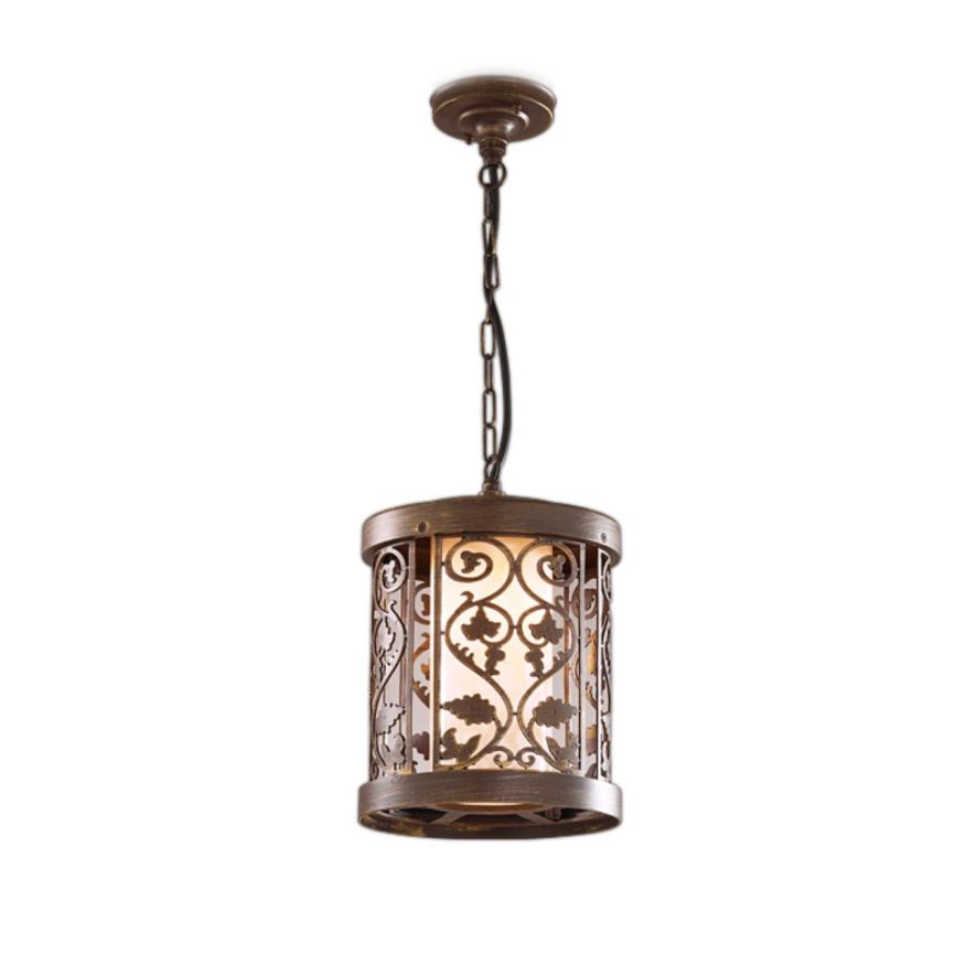 Уличный светильник-подвес ODEON LIGHT 2286/1 LAGRA коричневая патина