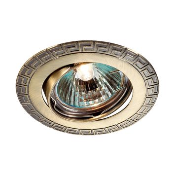 Встраиваемый поворотный светильник NOVOTECH 369615 COIL бронза