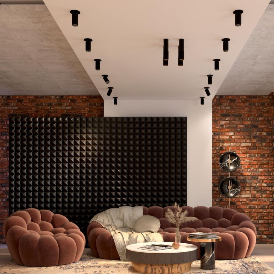 Светильник накладной NOVOTECH 370757 MAIS черный