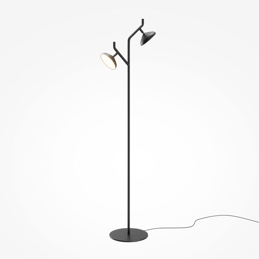 Напольный светильник (торшер) Maytoni MOD451FL-L16B3K Maytoni Vita Черный