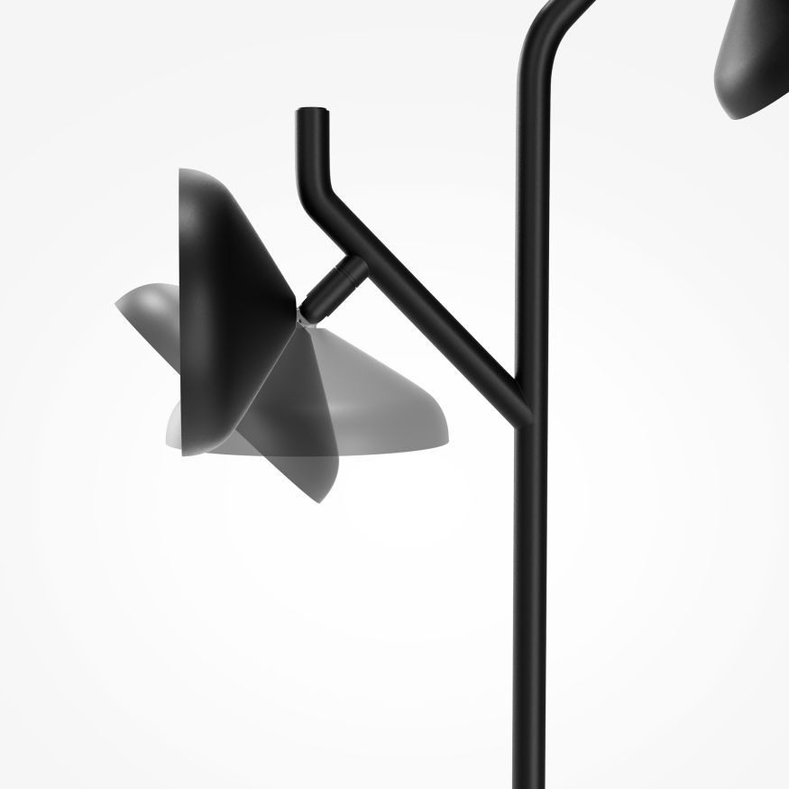 Напольный светильник (торшер) Maytoni MOD451FL-L16B3K Maytoni Vita Черный