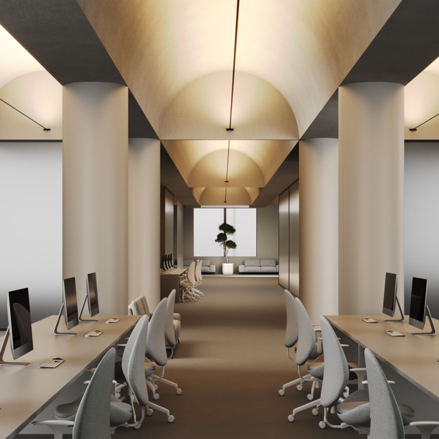 Профиль Led Strip LM-B-20M MAYTONI Тросовая система Черный