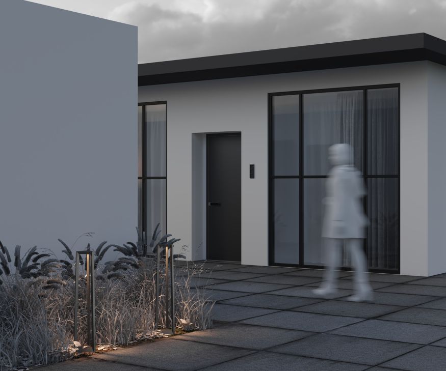 Ландшафтный светильник Outdoor O466FL-L12B3K1 MAYTONI Luft Черный