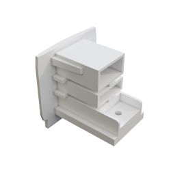 Комплектующие для накладной трековой системы Technical TRA005EC-31W MAYTONI Accessories for tracks Trinity Белый