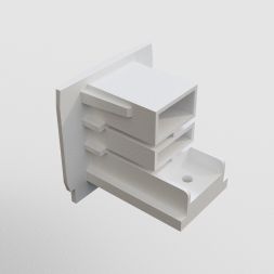 Комплектующие для накладной трековой системы Technical TRA005EC-31W MAYTONI Accessories for tracks Trinity Белый