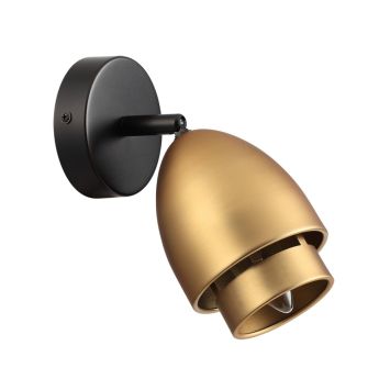 Настенный светильник LUMION 8001/1W AVRORA античное золото, черный