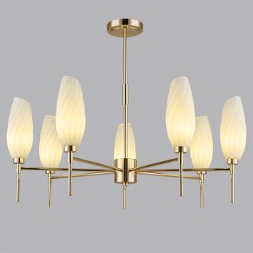 Люстра потолочная LUMION 6518/7C SHIVON золотой