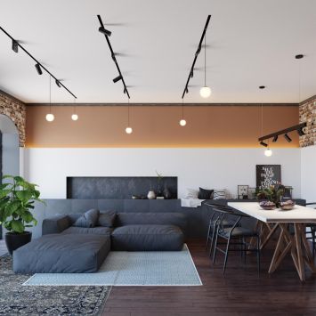 Трековый светильник для низковольного шинопровода диммируемый с пультом ДУ, со сменой цв. температур NOVOTECH 358626 FLUM черный