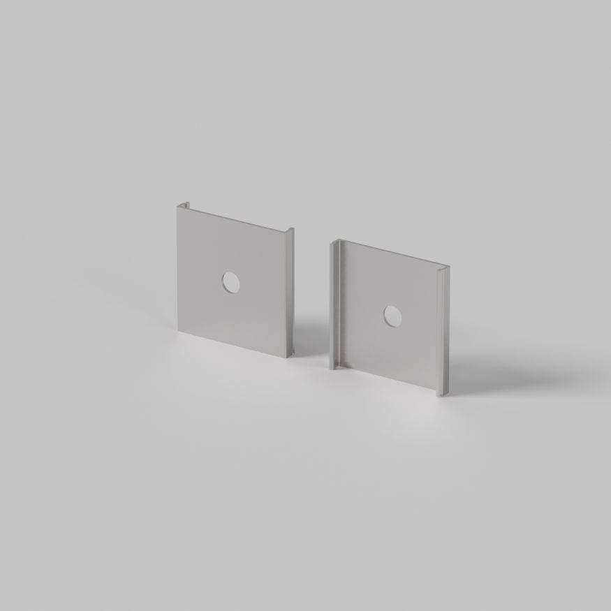 Комплектующие для профиля Led Strip 642043 MAYTONI Накладной-подвесной профиль Серебро