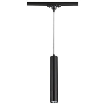 Светильник трековый однофазный трехжильный NOVOTECH 370401 PIPE черный