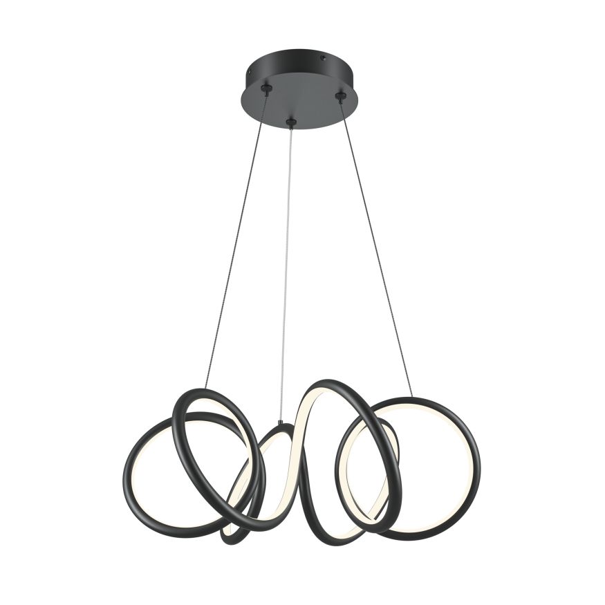 Подвесной светильник Maytoni MOD241PL-L60BK Maytoni Curve Черный