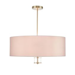 Люстра потолочная LUMION 8109/7C DAMONA металл, текстиль, стекло