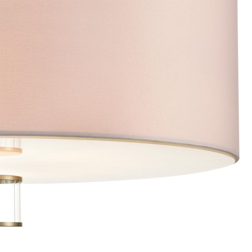 Люстра потолочная LUMION 8109/7C DAMONA металл, текстиль, стекло