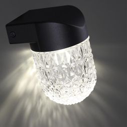 Светильник ландшафтный настенный светодиодный NOVOTECH 359295 ESTIMA черный