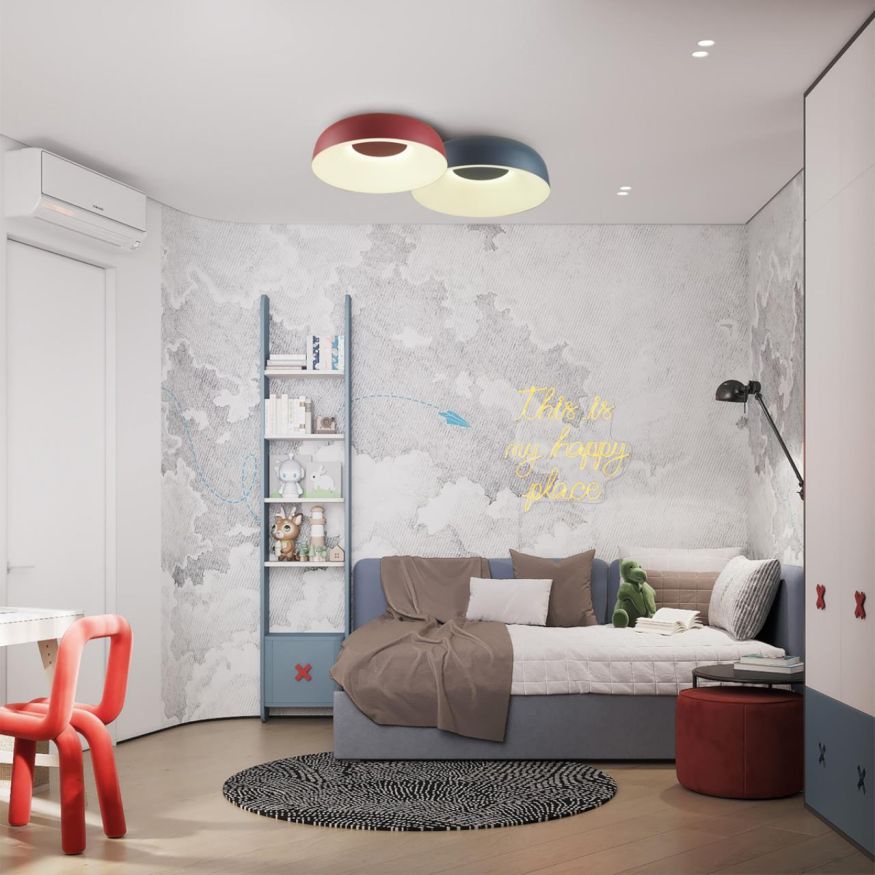 Потолочный светильник SONEX 7689/26L CONFY белый/синий