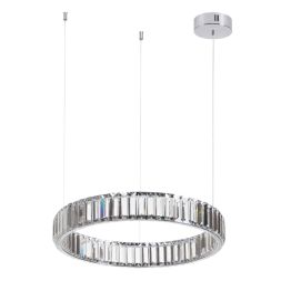 Люстра ODEON LIGHT 4930/30L Vekia хром/прозрачный/металл/хрусталь