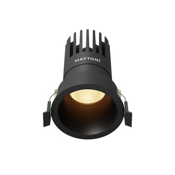 Встраиваемый светильник Technical DL118-15W-2.7K-B MAYTONI Dip Черный