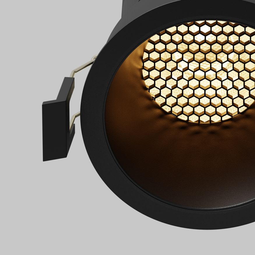 Встраиваемый светильник Technical DL118-15W-2.7K-B MAYTONI Dip Черный