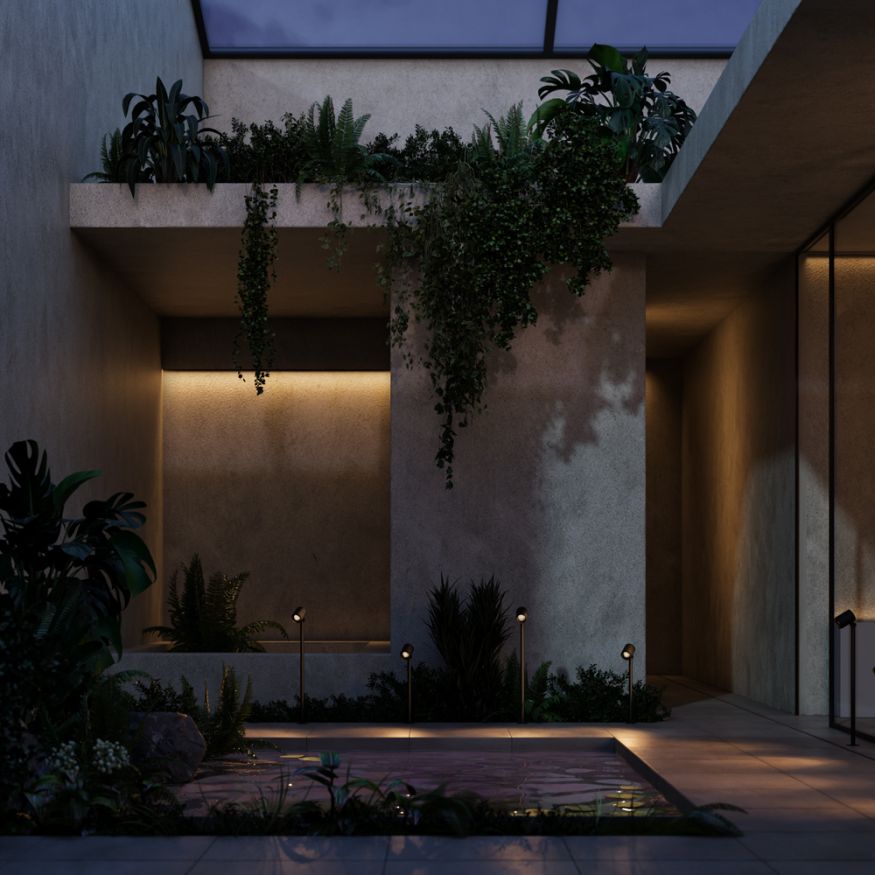 Ландшафтный светильник Outdoor O497FL-L12B3K MAYTONI Spira Черный