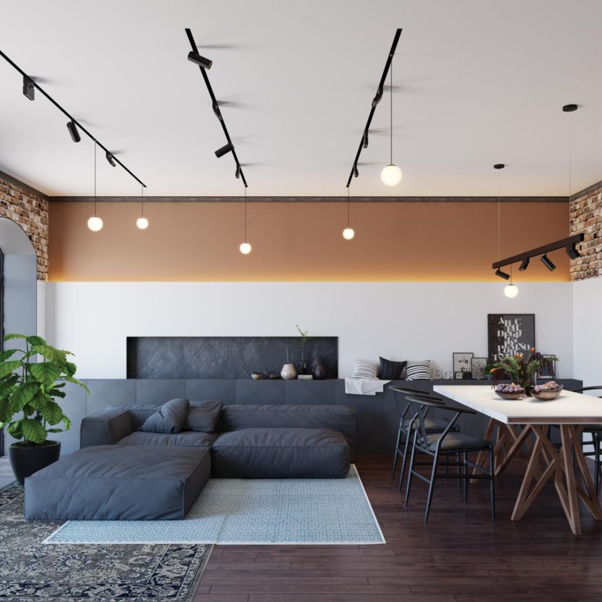 Трековый светильник для низковольного шинопровода диммируемый с пультом ДУ, со сменой цв. температур NOVOTECH 358632 FLUM черный