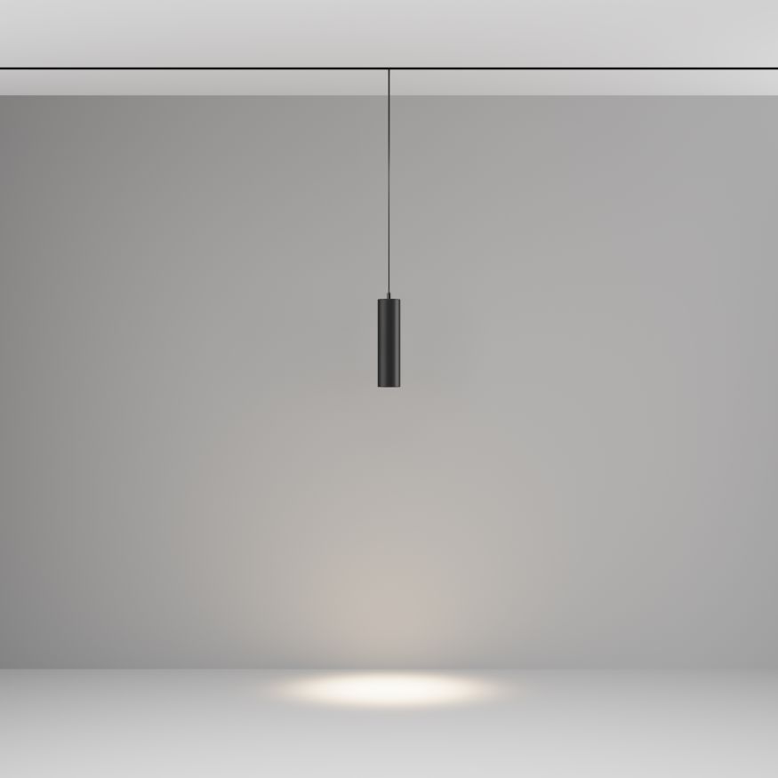 Трековый подвесной светильник Technical TR041-2-12W4K-B MAYTONI Focus LED Черный