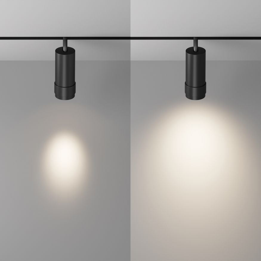 Трековый светильник Technical TR211-1-12W4K-Z-B MAYTONI Focus Zoom Черный