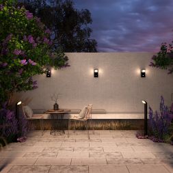 Ландшафтный светильник Outdoor O446FL-L7GF3K MAYTONI Stock Графит