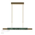 Подвесной светильник ODEON LIGHT 4360/25L MARMI изумрудный мрамор/антич.бронза/металл