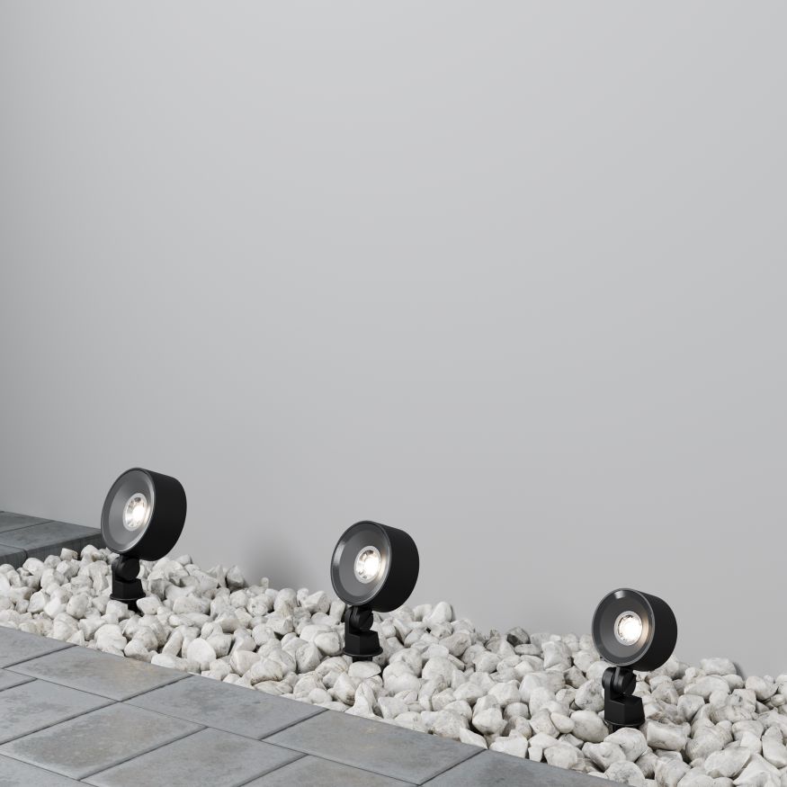 Ландшафтный светильник Outdoor O495FL-L18B3K MAYTONI Core Черный