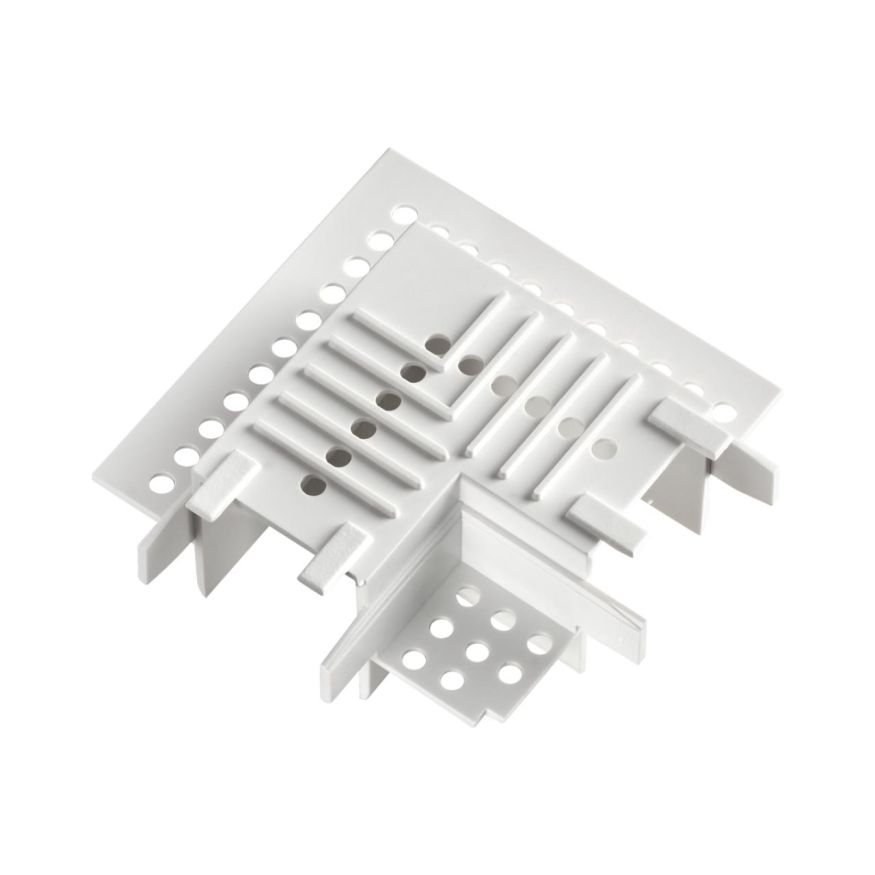 Соединитель &quot;L&quot; для низковольтного шинопровода в ГКЛ арт. 135198, 135200 NOVOTECH 135220 SMAL белый