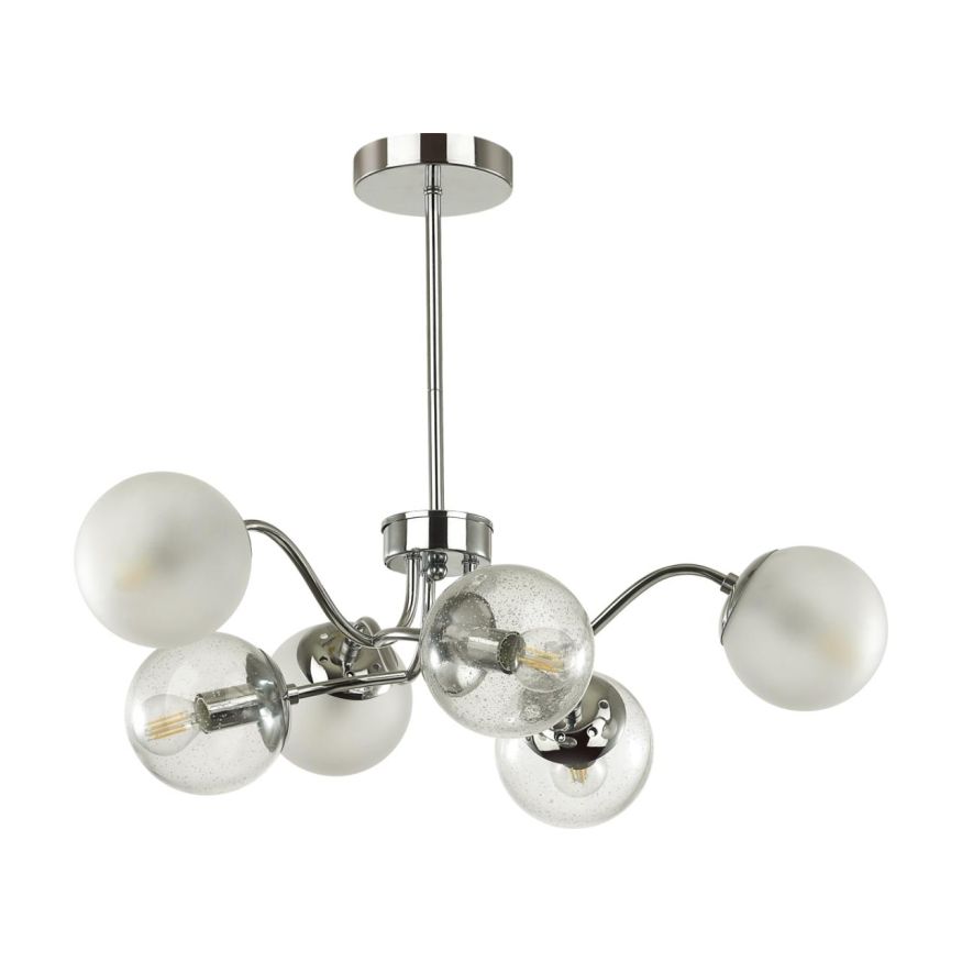 Люстра на штанге LUMION 4554/6C CANDICE хром