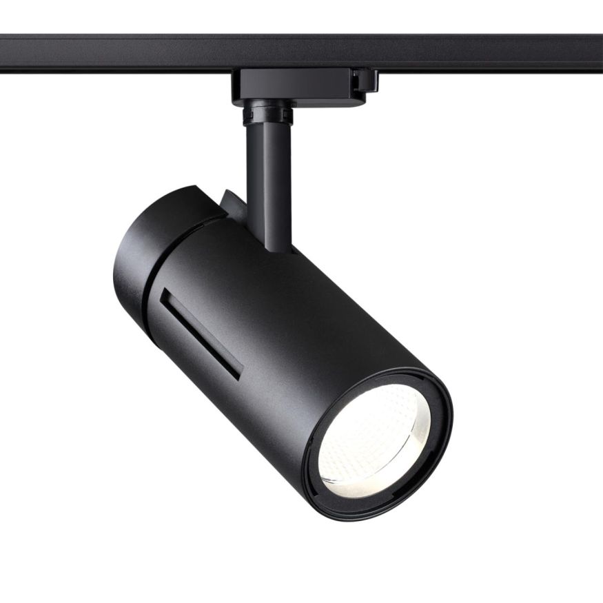 Светильник трековый однофазный трехжильный светодиодный NOVOTECH 358593 DEP черный