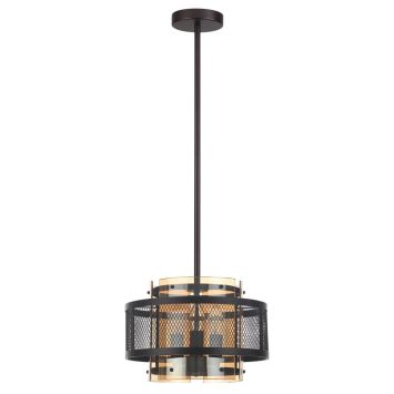Светильник подвесной LUMION 8007/3 Zarina черный, золотой